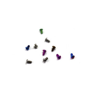 M3x6 ISO7380 GR5 Titanium Button Head Bolts – Colorful – RC/UAV – 100% Inspected