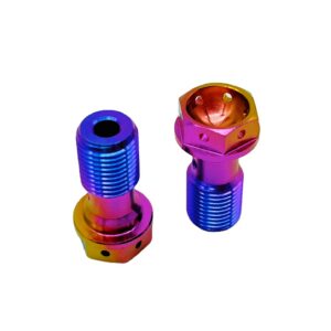 GR5 Titanium Banjo Bolt Kit – for Dirt Bike – Custom Colors