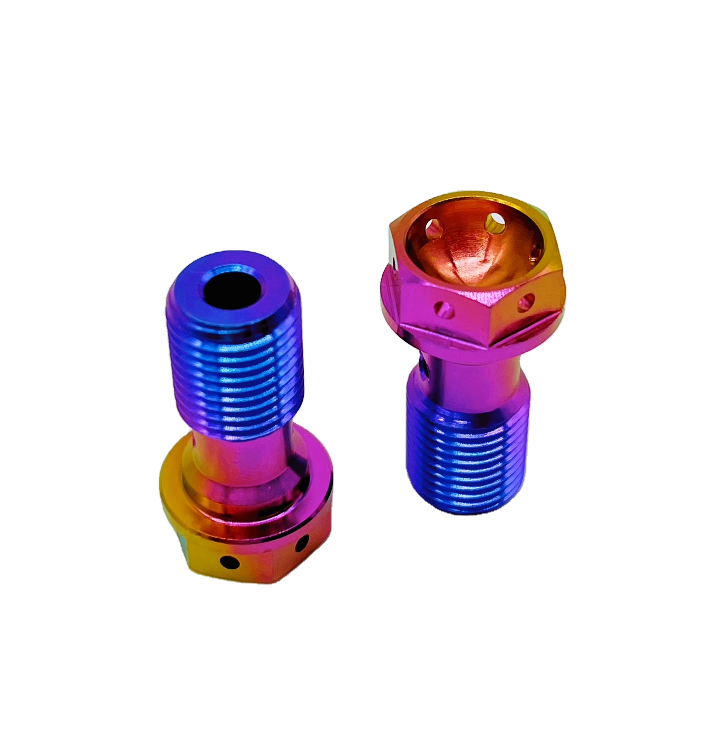 GR5 Titanium Banjo Bolt Kit – for Dirt Bike – Custom Colors