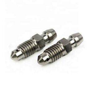M10/M12 GR5 Titanium Brake Bleed Screws – Custom – Motorcycle/Auto