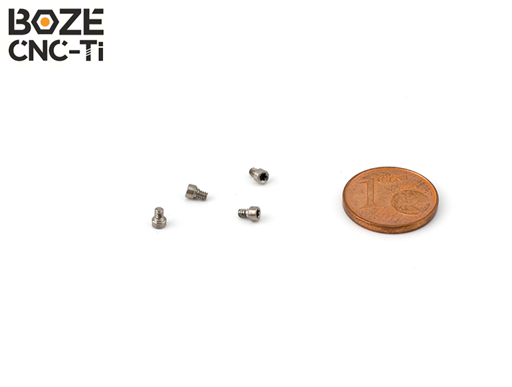 Ultra-Light GR5 Titanium Micro Fasteners – M1.2-M6 – AS9100 – Custom