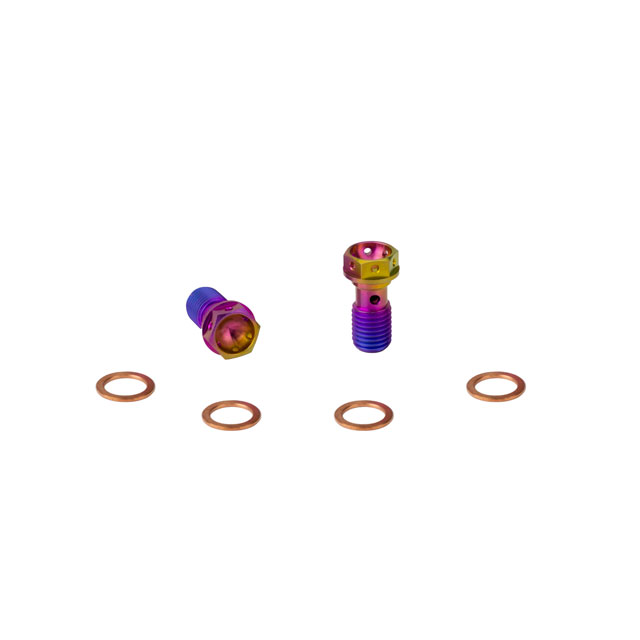 GR5 Titanium Banjo Bolt Kit – for Dirt Bike – Custom Colors - Image 3